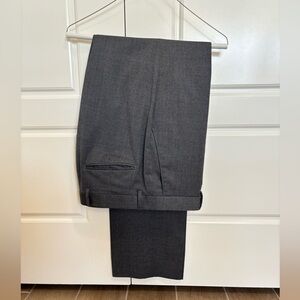 Jos A Bank 1905 Men’s Dress Pants Slacks Wool Charcoal Gray 33x33